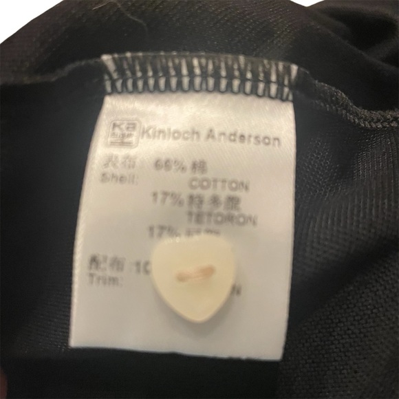 Kinloch Anderson Scotland girls black dress with tartan collar size 6-7 120cm - Picture 6 of 8